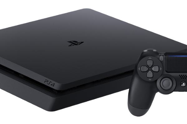 Console PS4 Slim 500GB Noire/Jet Black (Châssis F)