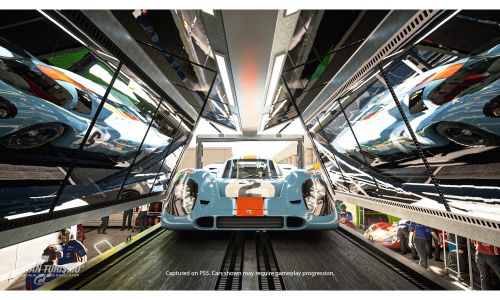 Un'auto Porsche classica nel Brand Central di Gran Turismo 7