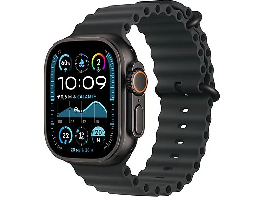 Apple Watch Ultra 2 GPS + Cellular 49mm, Cassa in Titanio Nero
